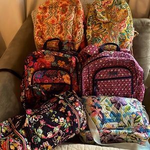 Vera Bradley! Any TWO for $50. Backpacks, messenger, and duffel.